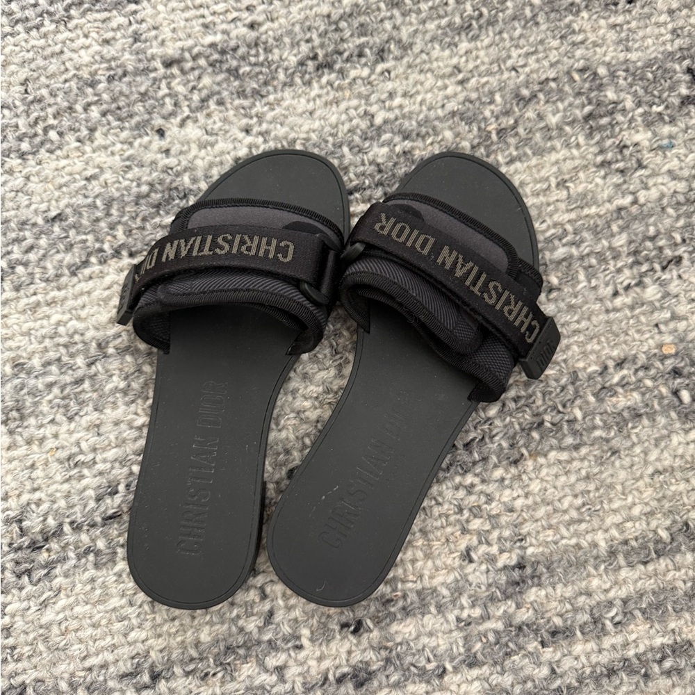 Dior Black Sandals